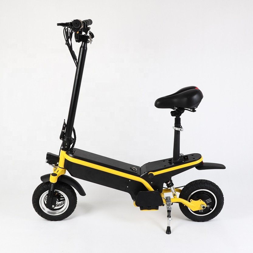 Fast Delivery Motor Scooter 36V350W Electric Black Electric Scooters for Adults