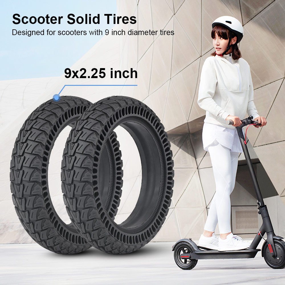 New Arrival 9*2 Wheel Tires Honeycomb Solid Rubber 9 Inch Scooter Tyre for M365 Pro Electric Scooter
