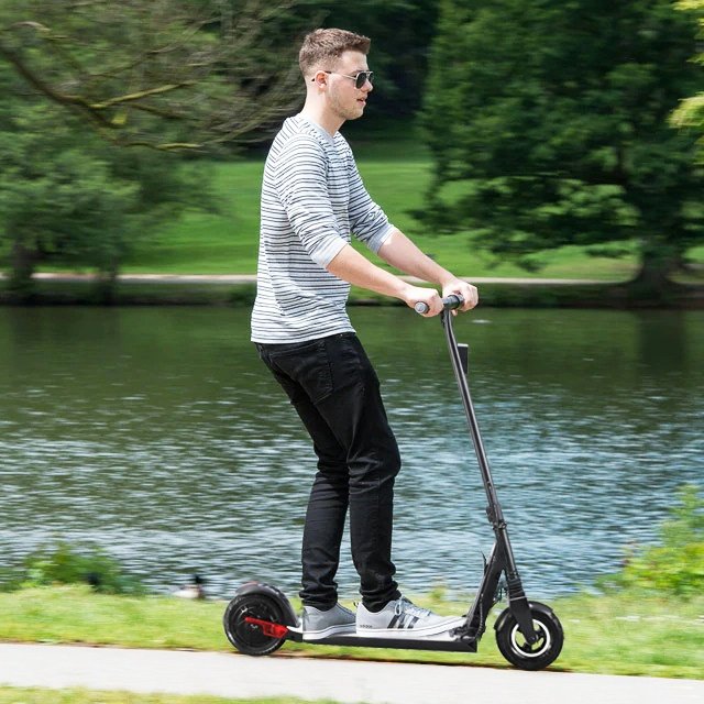 2024 Foldable electric scooter adult fast 250w portable drive adults eu warehouse scooters powerful e-scooter