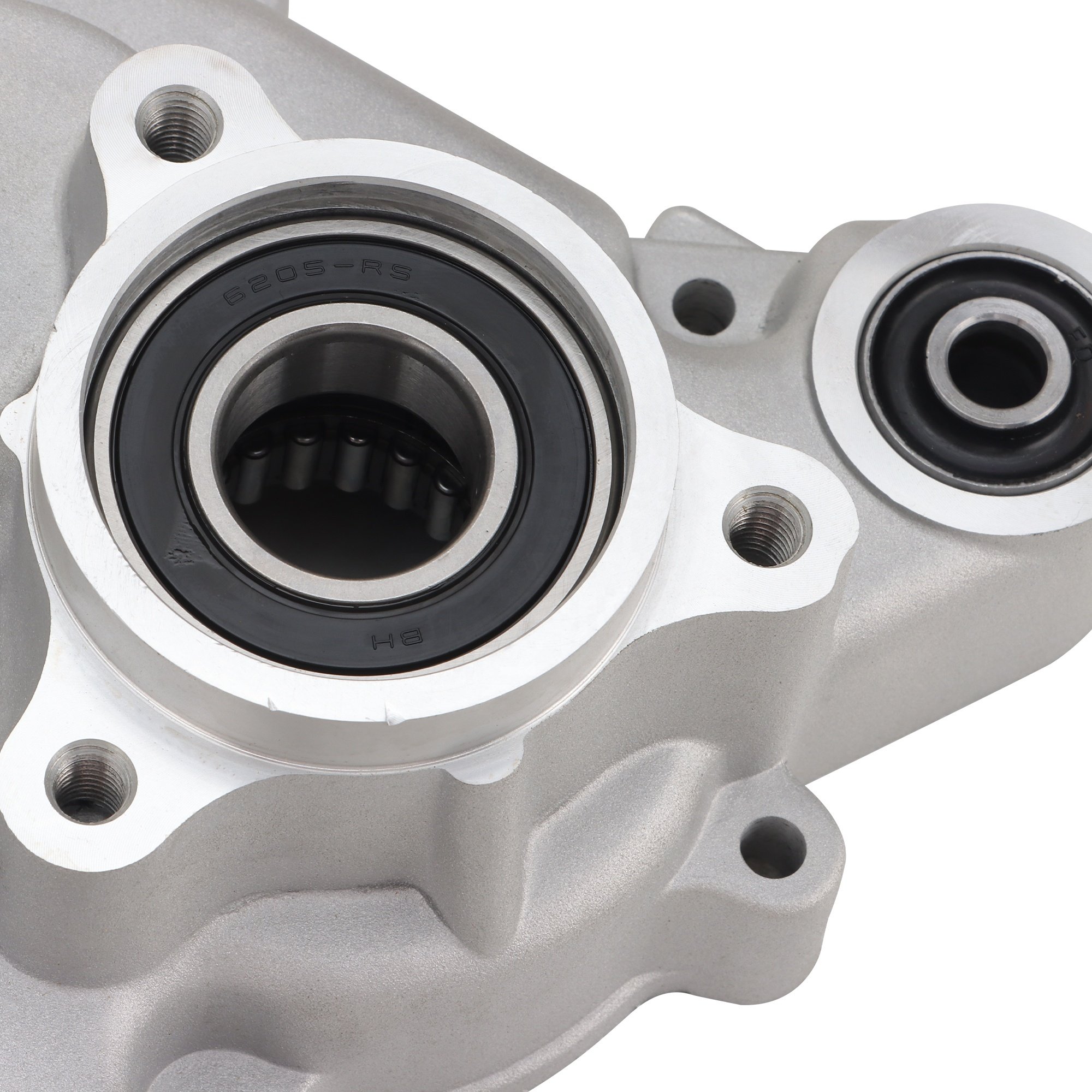 GOOFIT Motorcycle Crankcase Cover with Bearing GY6 Engine Parts For ATV Go Kart Dirt Bike Pit Bike Scooter