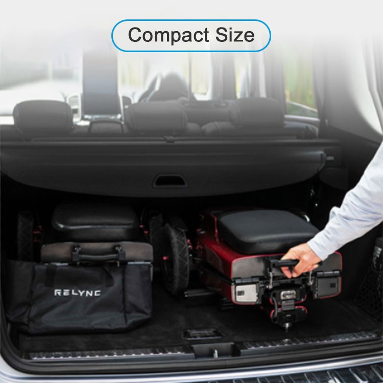 Rechargeable 800 Times Max Endurance 30KM Folding Elderly Safest Mobility Scooter Portable folding electric scooter