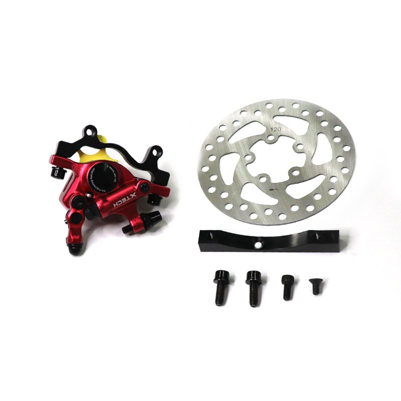 ZOOM XTECH HB100 Oil Brake MTB Line Pulling Hydraulic Disc Brake Calipers With 120mm Brake Disc For Mijia M365 Electric Scooter