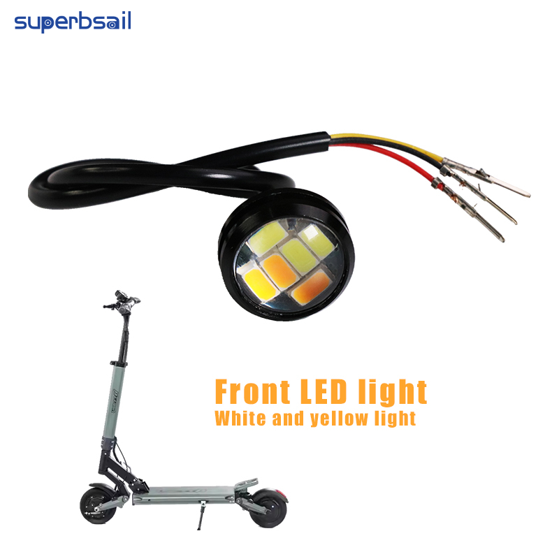 Superbsail Original VSETT8 Front & Rear LED Light Bulb For VSETT8 8+ Electric Scooter Deck Lamp Spare Parts