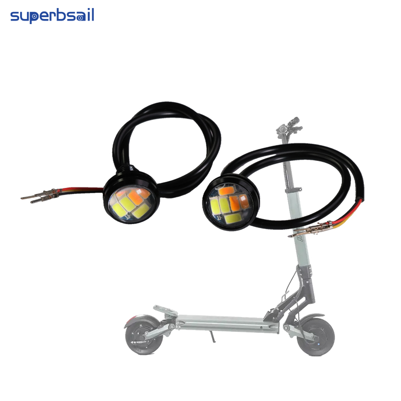 Superbsail Original VSETT8 Front & Rear LED Light Bulb For VSETT8 8+ Electric Scooter Deck Lamp Spare Parts