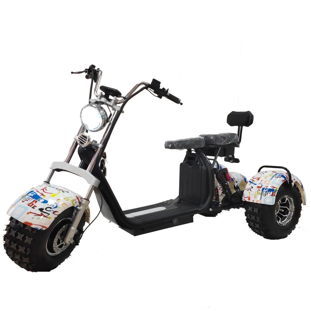 Wholesale Electric Motorcycle 3 Wheels Electric Scooter 15000W 2000W Citycoco