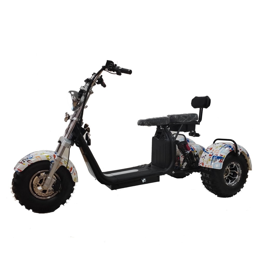 Wholesale Electric Motorcycle 3 Wheels Electric Scooter 15000W 2000W Citycoco