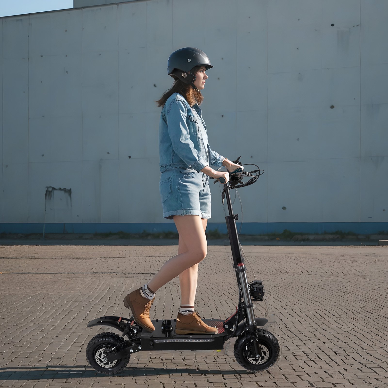 Two-Wheel Electric Scooter with 3000W*2/Digital Bluetooth Powerful Foldable Fast Electric Scooters Drop Shipping USA Dual Motor