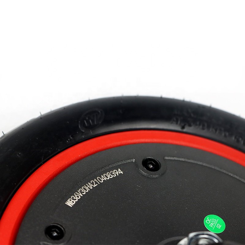 High Quality Scooter Replacement Parts Mi Electric Scooter M365 Pro Scooter Motor 36v 350w 8.5 Inch Red Side Wheel Engine Motor
