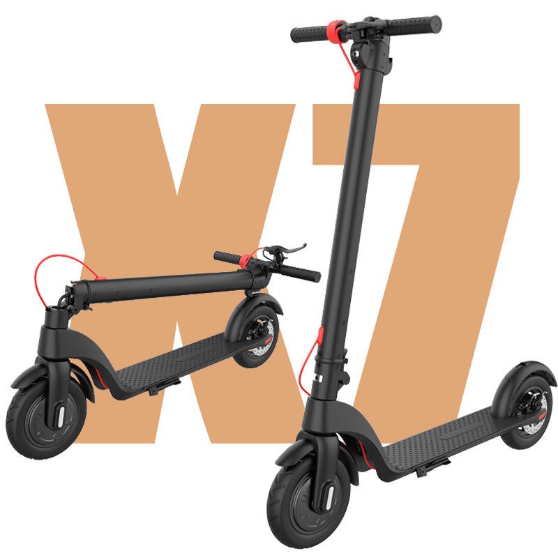 Drop Ship EU US Warehouse X7 Pro Electric Scooter Foldable Adult Unisex Electric Trotinete Scutere LED CE Max 25km/h Battery