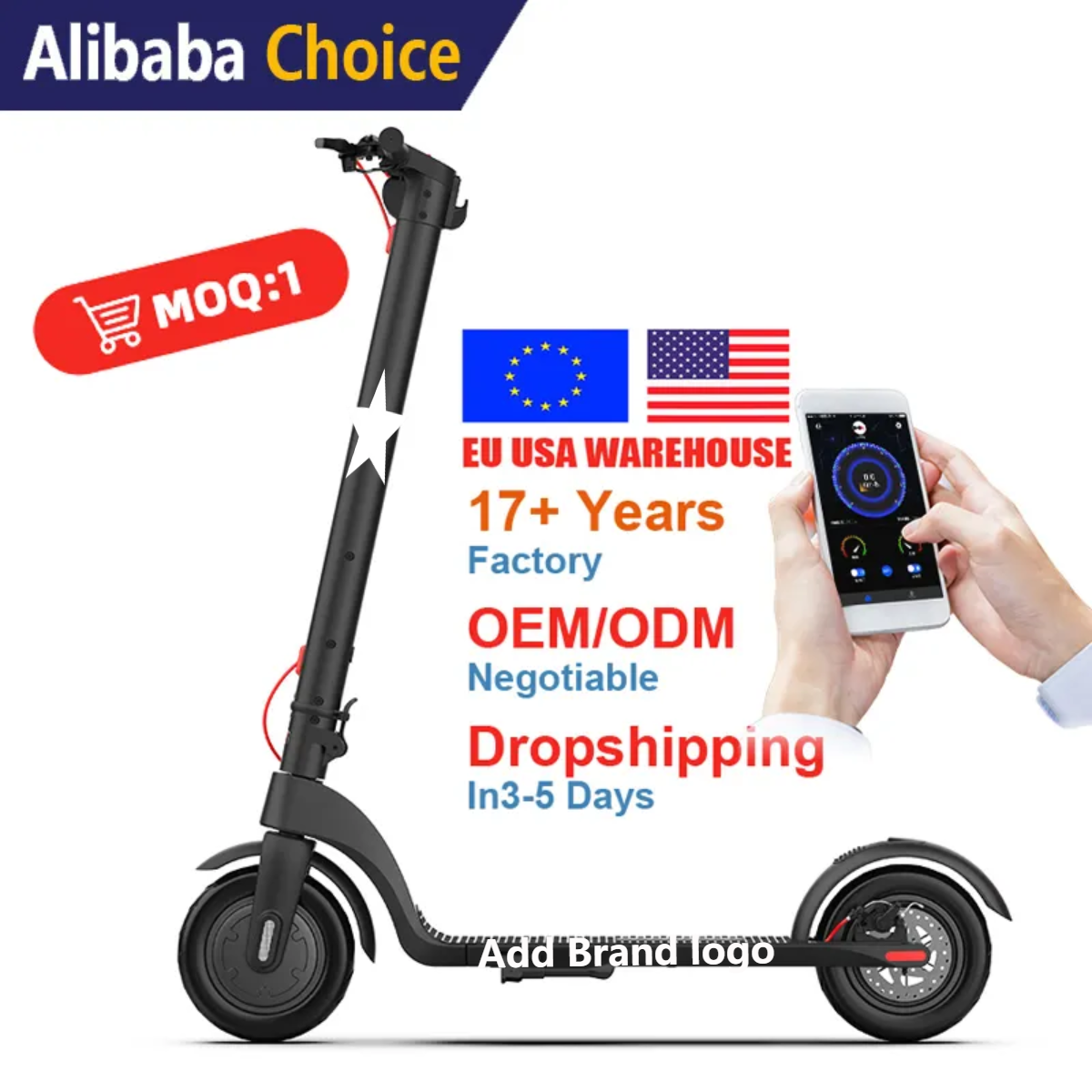 Drop Ship EU US Warehouse X7 Pro Electric Scooter Foldable Adult Unisex Electric Trotinete Scutere LED CE Max 25km/h Battery