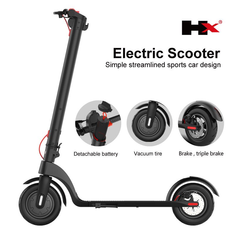 Drop Ship EU US Warehouse X7 Pro Electric Scooter Foldable Adult Unisex Electric Trotinete Scutere LED CE Max 25km/h Battery