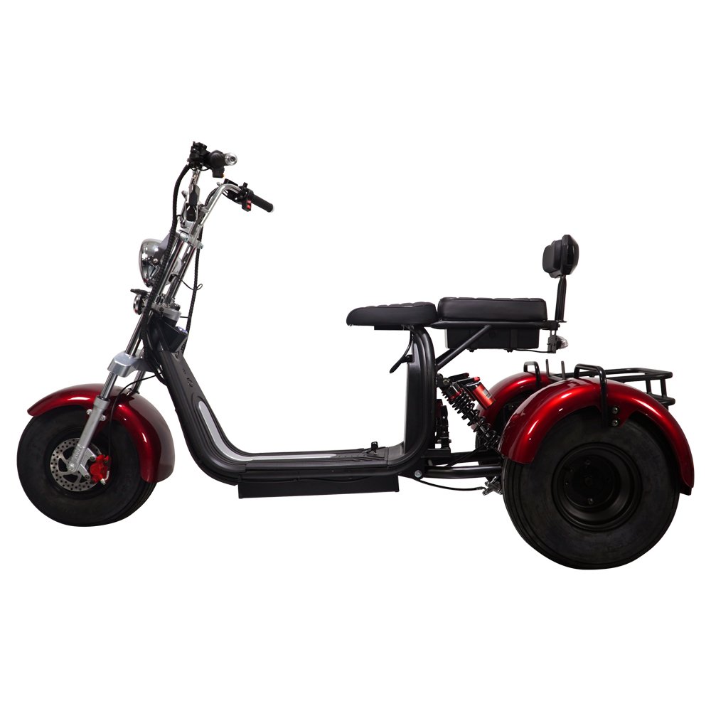 Electric Scooter 2000w Three Wheels Electric Scooters 3 Wheel Tricycle Cheap Off Road Electric Scooter