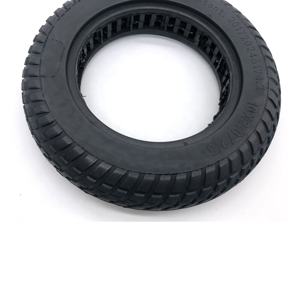 10 Inch E-Scooter Wheel Rubber Tyre Solid Tires 10x2.0 10X2.5 For Xiaomi M365 Pro2 1s Essential Electric Scooter Spare Parts