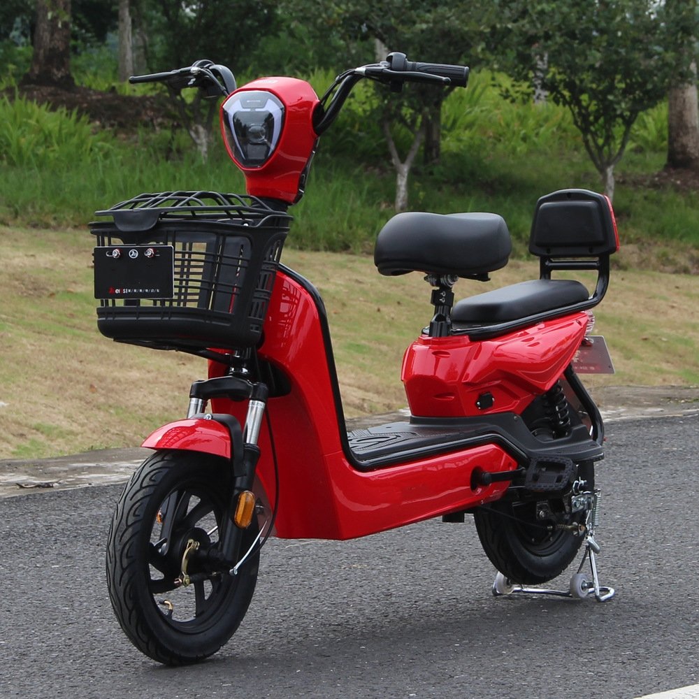Factory Hot Sales Function Electric City Bike 350w Electric Bike 48v 12Ah Battery 500w Light Moped Scooter For Adults In Stock