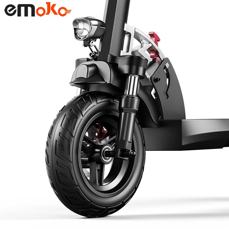 Emoko HVD-3 10 inch electric scooter powerful 800w brushless motor 15Ah 48v 40-45km/h Double Suspension