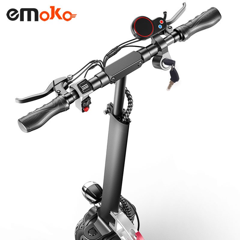 Emoko HVD-3 10 inch electric scooter powerful 800w brushless motor 15Ah 48v 40-45km/h Double Suspension
