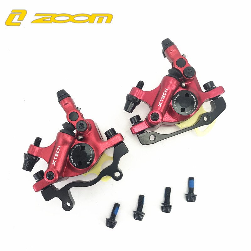 ZOOM HB100 XTECH Line Pulling Brake Electric Scooter Road Mountain Bike Parts BMX MTB Hydraulic Disc Brake Caliper Bicycle Brake