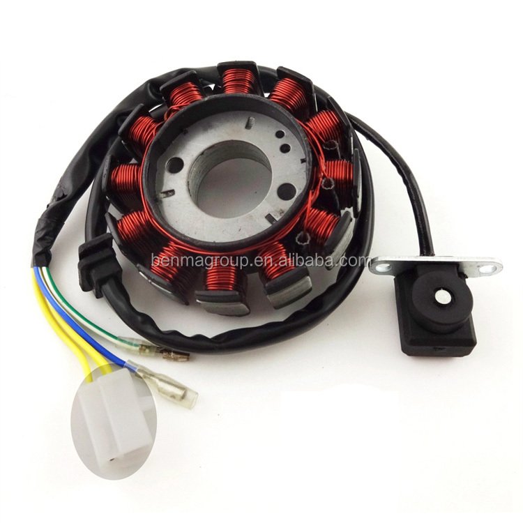 GY6 150cc Scooter parts 12 Coils Magneto Stator for 157QMJ Chinese Moped Scooter ATV Quad Go Kart