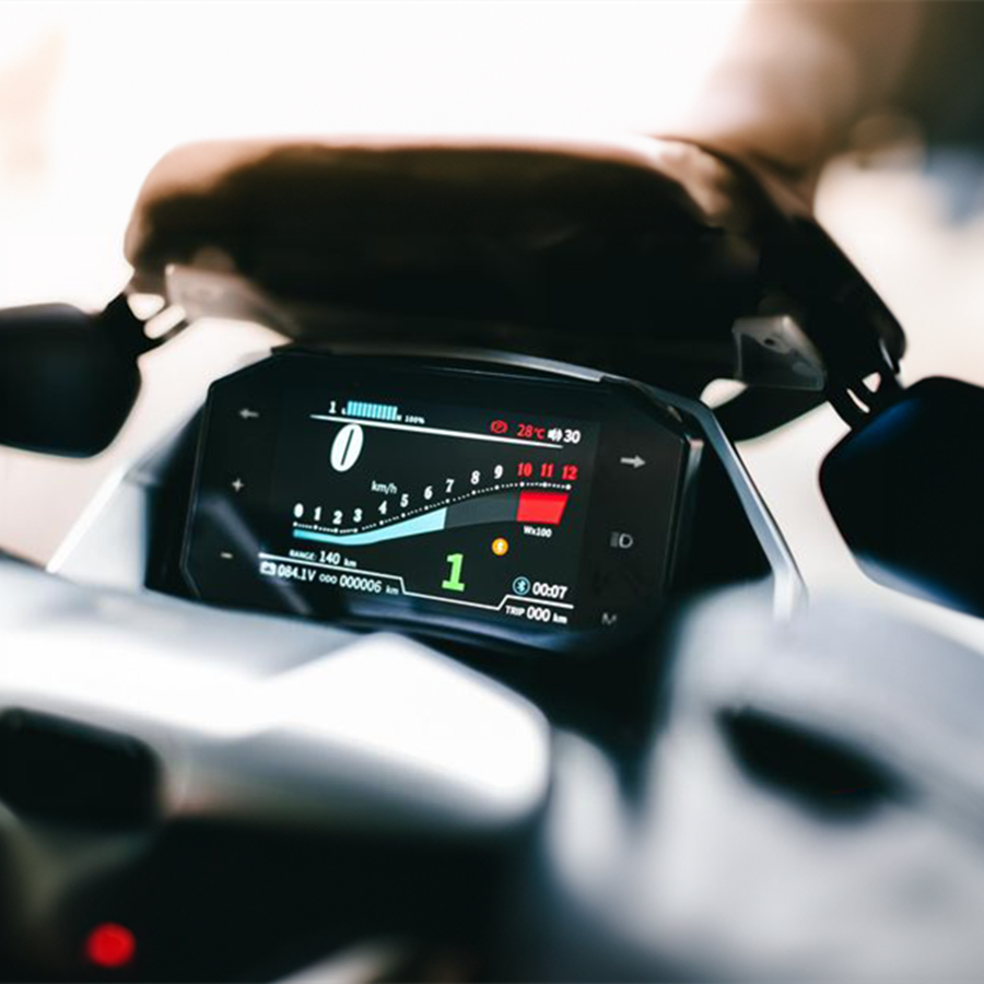 Electric Motorcycle Parts TFT Display for Ebike Upgrades Bike Custom Builds & Repairs