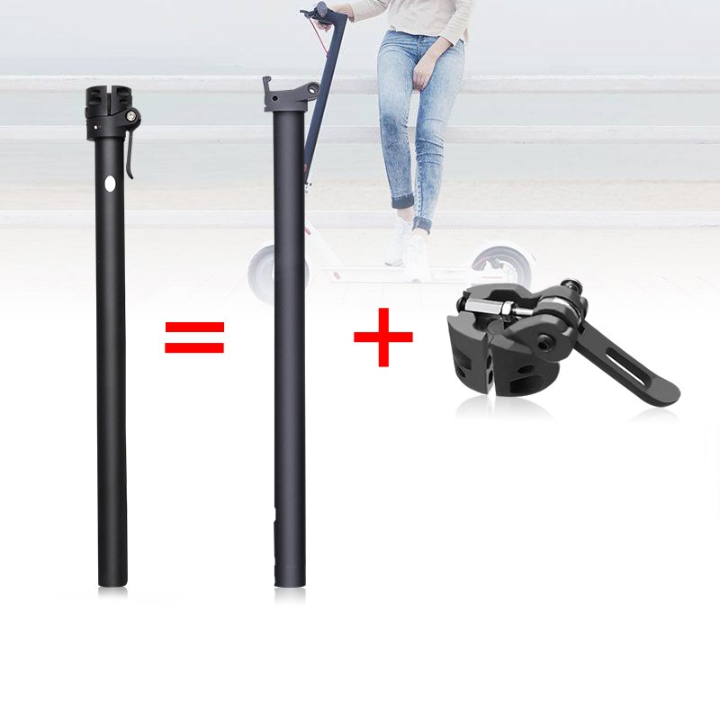 New Image Scooter Spare Parts For M365 Electric Scooter Skateboard Cycling Accessories Scooter Folding Pole Stand Rod And Ba