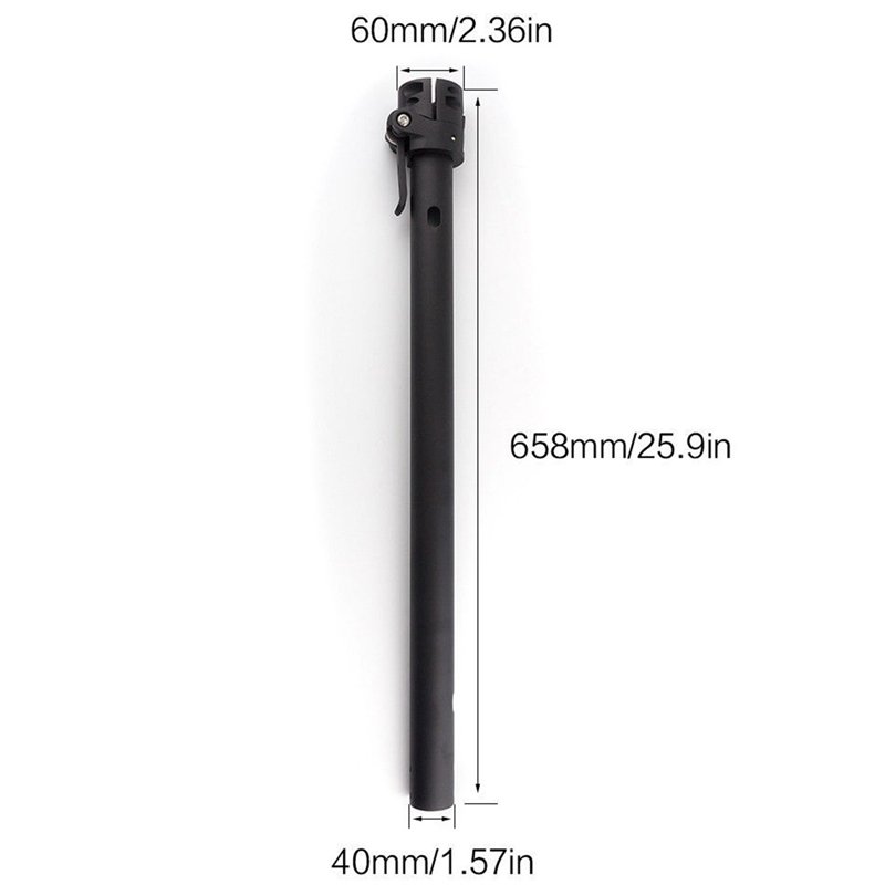New Image Scooter Spare Parts For M365 Electric Scooter Skateboard Cycling Accessories Scooter Folding Pole Stand Rod And Ba