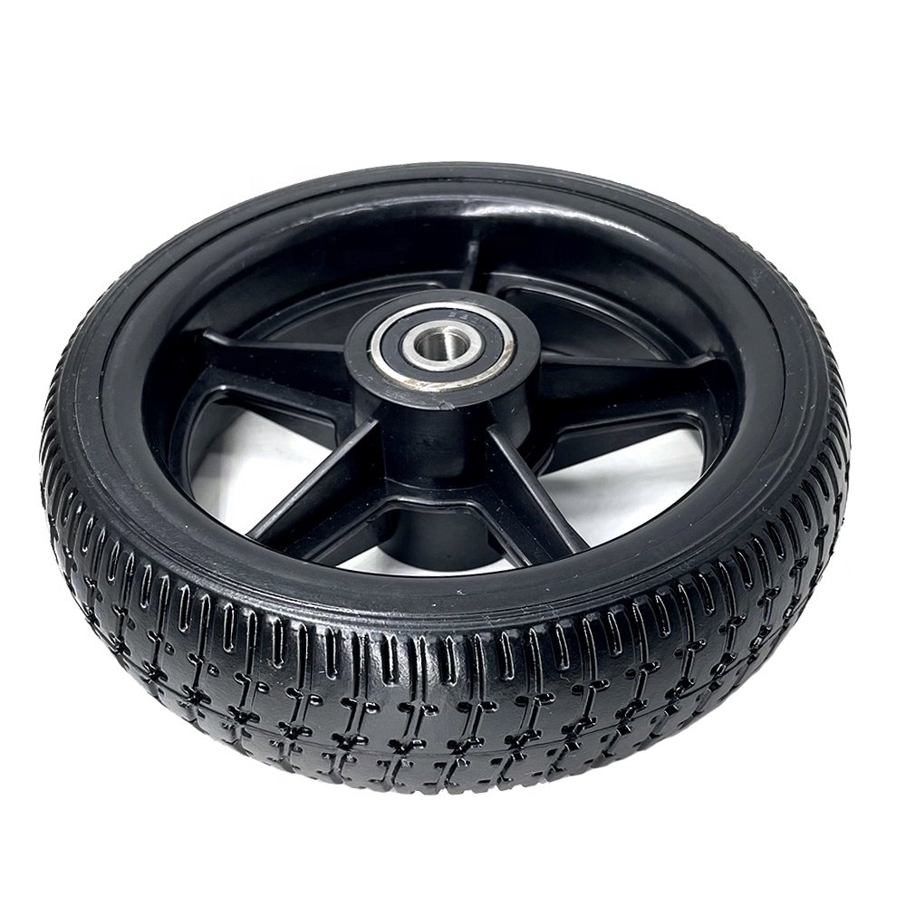 6.5 Inch Solid Wheel 165x45 Solid Tire with Plastic Rim for Mini Foldable Electric Scooter
