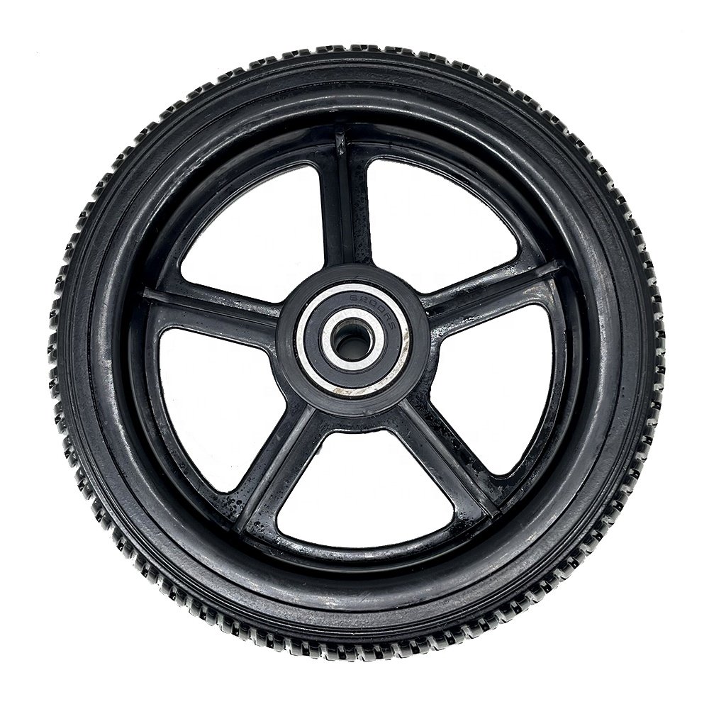 6.5 Inch Solid Wheel 165x45 Solid Tire with Plastic Rim for Mini Foldable Electric Scooter