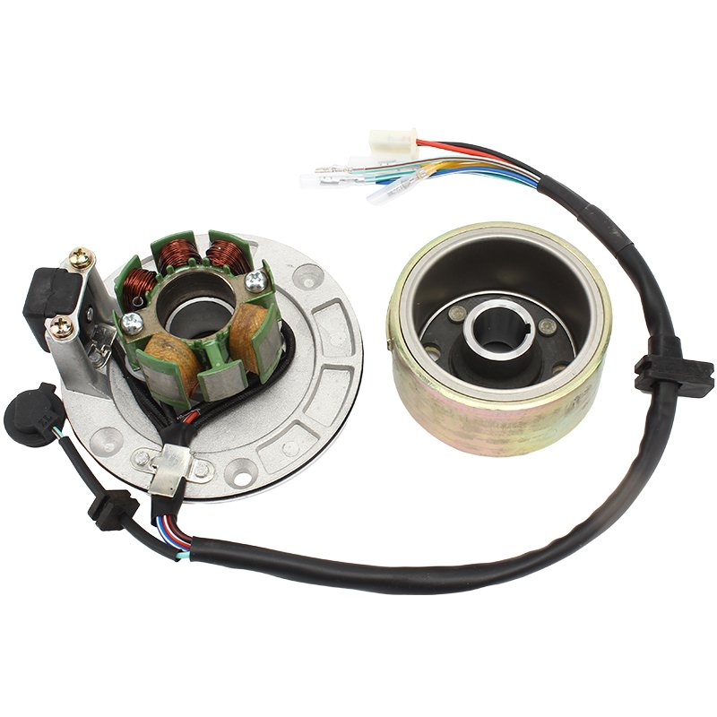 Motorcycle Magnet Motor Stator Coil Kits Fit For Lifan 150cc Engine High-Speed Magnet Motor Stator Coil Pit Bike Scooter ATV