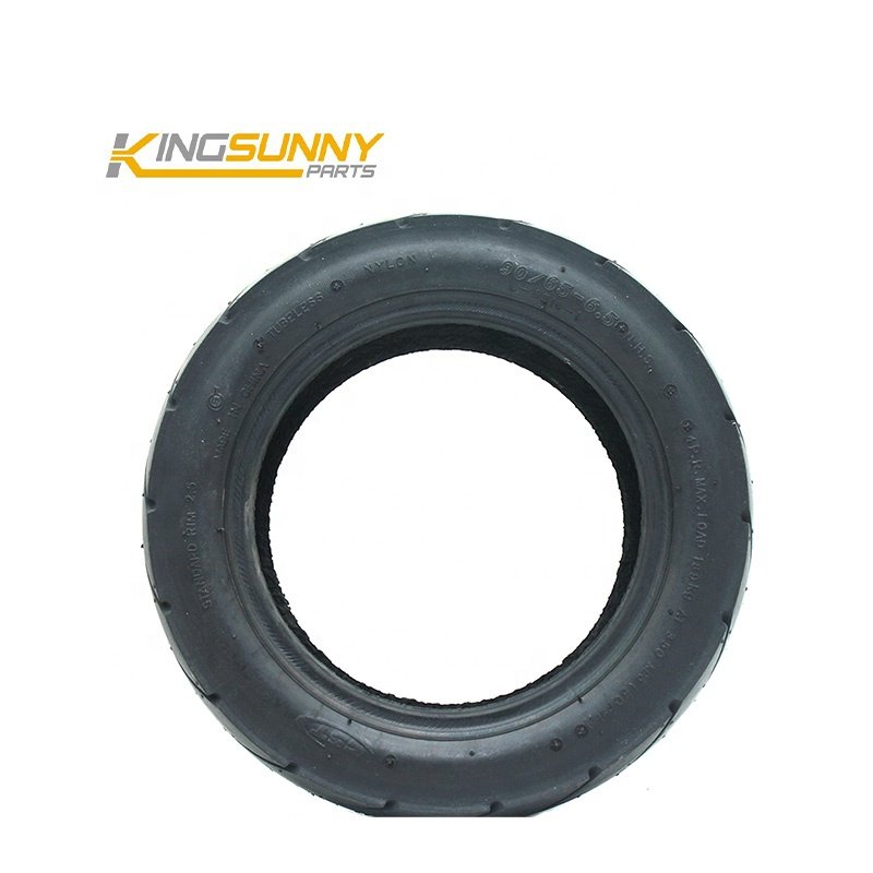 Durable 11 Inch 90/65-6.5 Vacuum Tire Parts Scooter Electric Rubber Tubeless Tyre Escooter Replacement Accessory