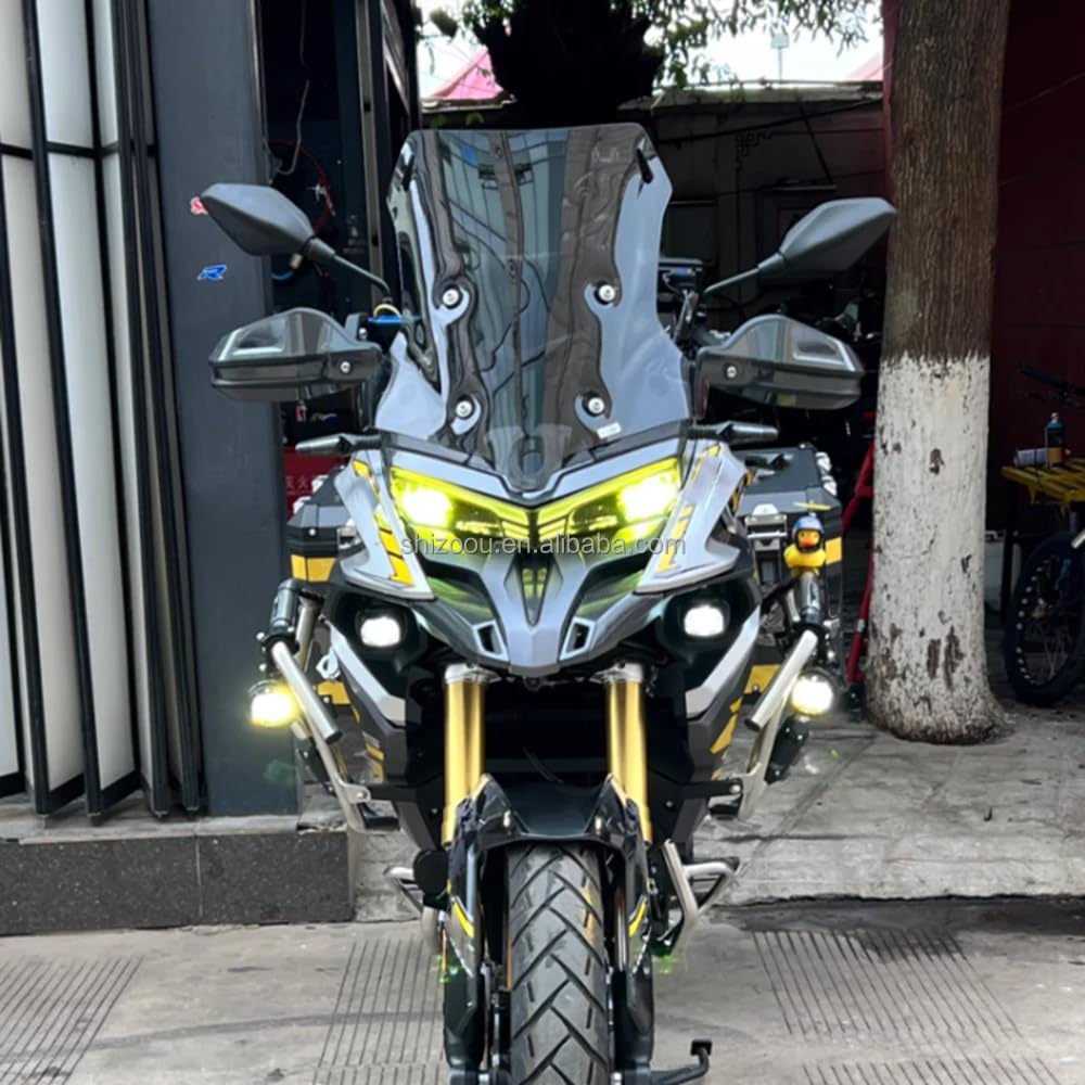Motorcycle Windshield Motorcycle Front Wind Deflector Front Wind Screen Protector For VOGE Valico DS525X 525DSX DSX 525