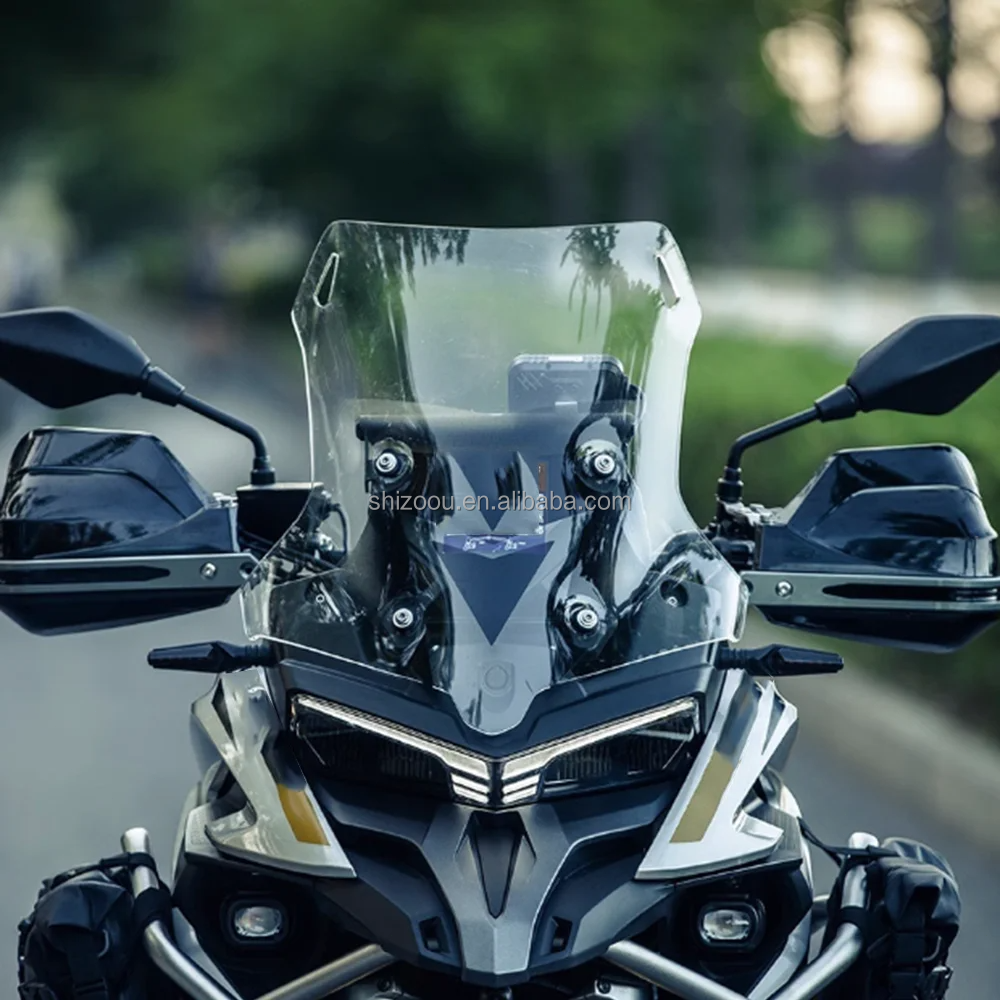 Motorcycle Windshield Motorcycle Front Wind Deflector Front Wind Screen Protector For VOGE Valico DS525X 525DSX DSX 525