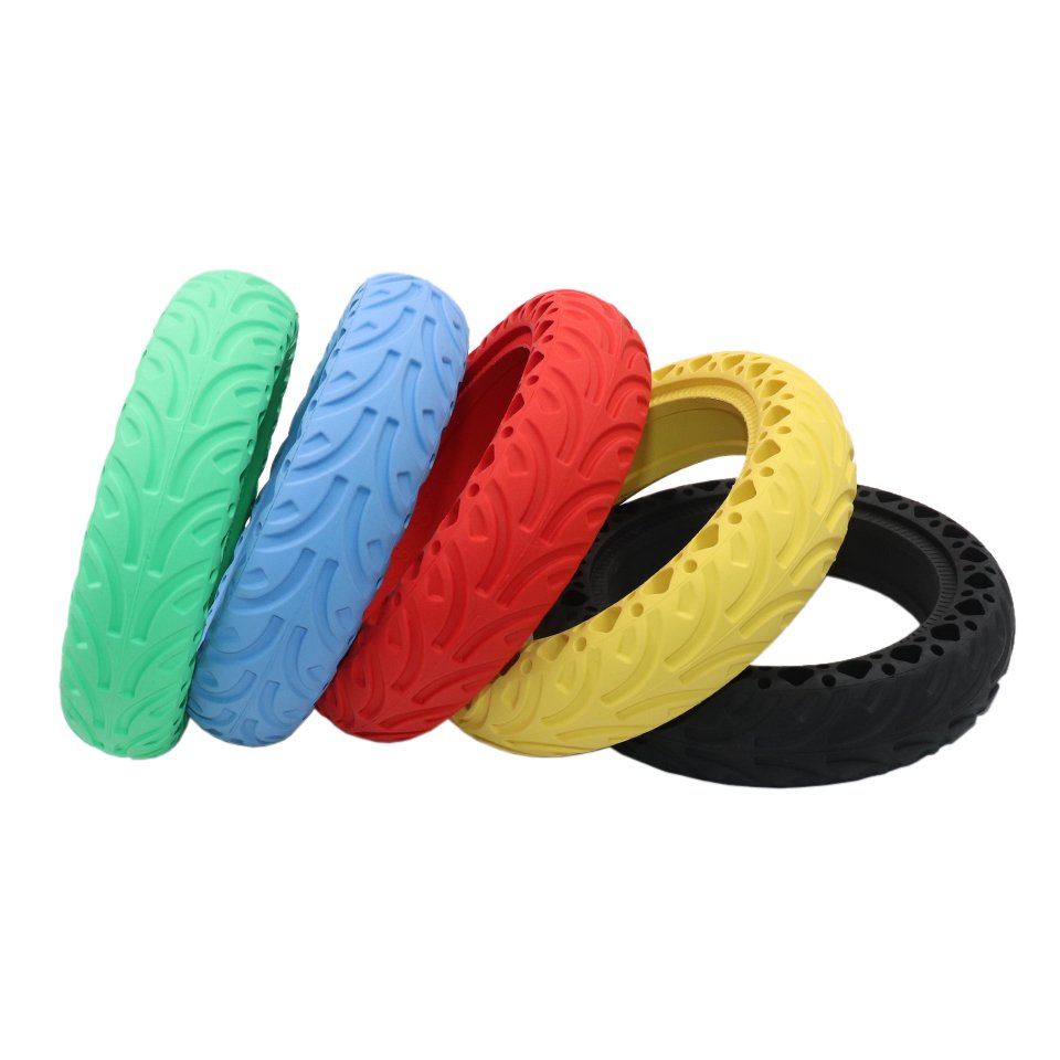8.5 Inch Hollow Solid Tyre for M365 Pro Electric Scooter Non-Pneumatic Anti-puncture Non-slip Solid Tyre Wheel Scooters Parts