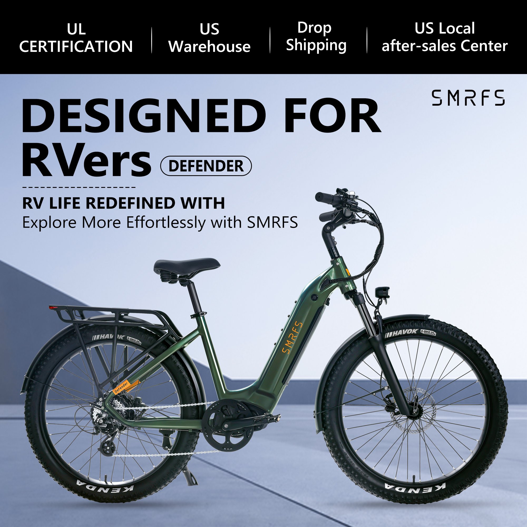 Greenpedel Latest Model Dual Motor 750W 14AH Lithium Battery E-Bike Fat Tire Electric Bicycle