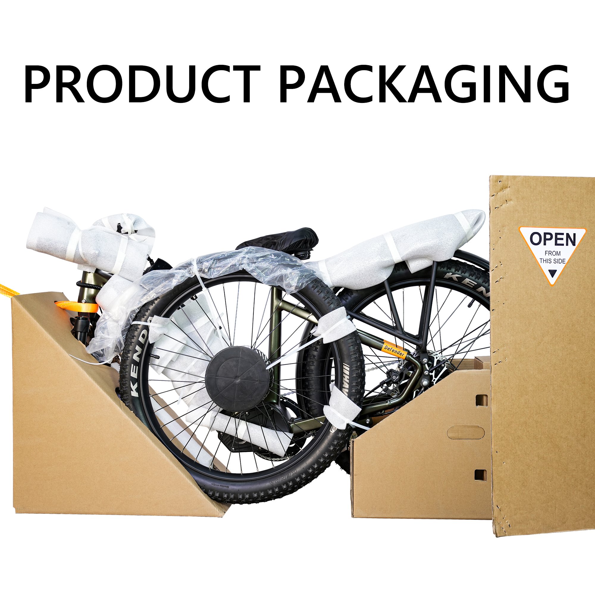 Greenpedel Latest Model Dual Motor 750W 14AH Lithium Battery E-Bike Fat Tire Electric Bicycle