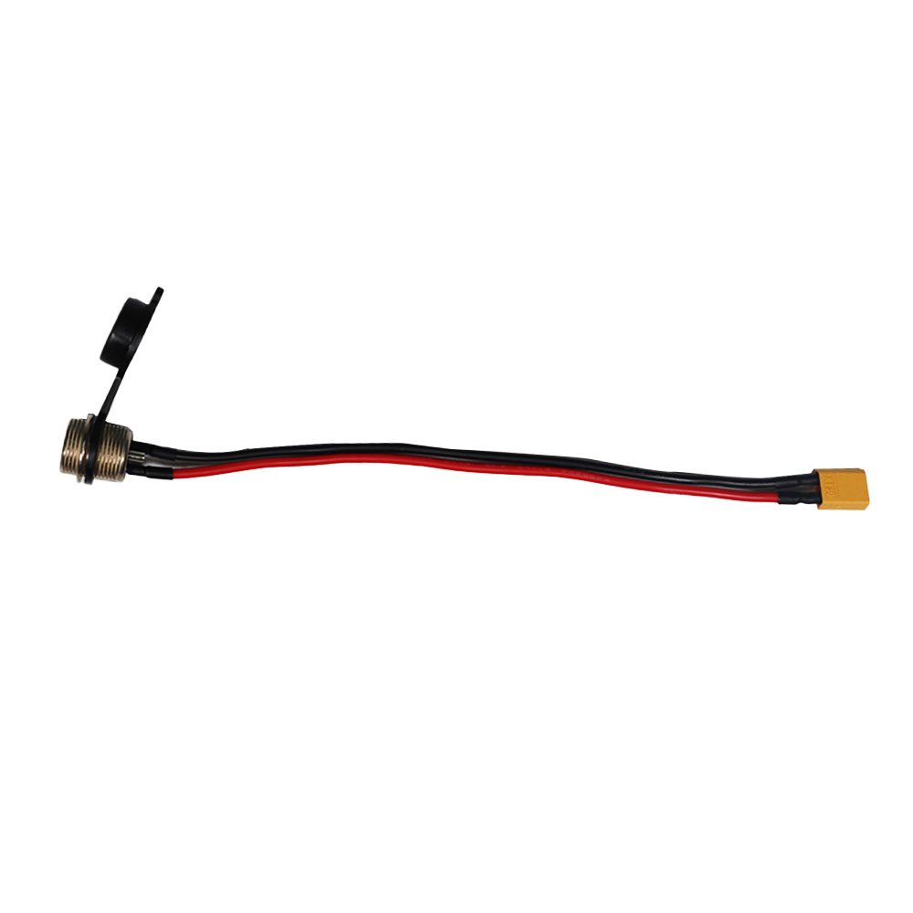 New Image Scooter Part Universal GX16 3 Pins Charging Port For ZERO 8 9 10 8X 10X 11X Electric Scooter Waterproof Charge Cable