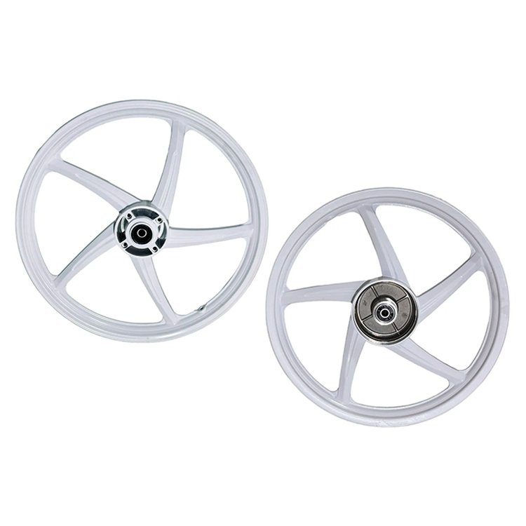 WAVE125R WAVE100S 2005-08 Motorcycle Front & Rear 17 inch 5 Spokes Aluminum Alloy Wheels Rims for Honda Motorbike Part Wholesale