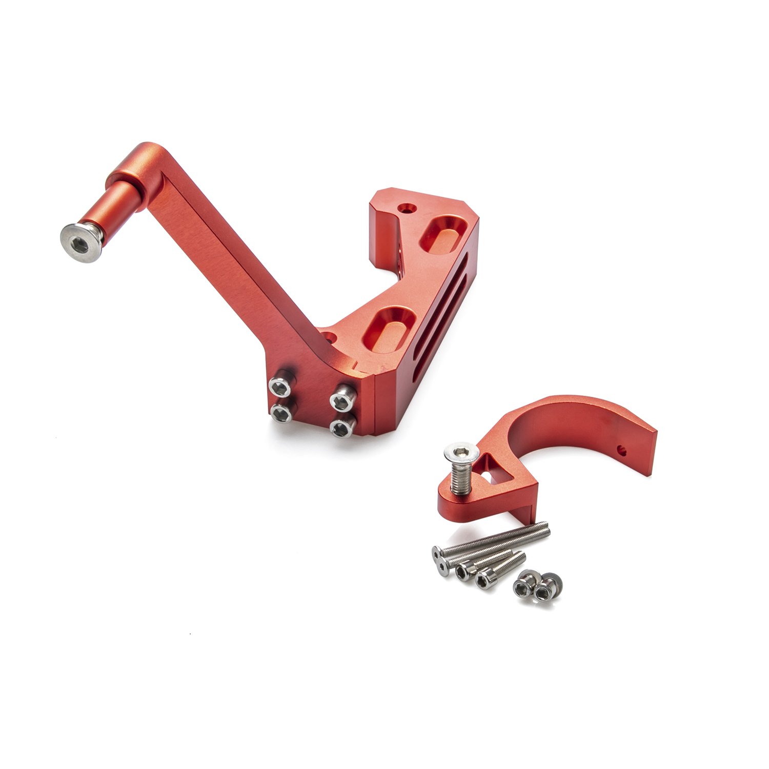 Steering Stabilizer Damper Mounting Bracket Kit for Zero 10X Electric Scooter Vibration Damper Kit Electric Scooter Parts