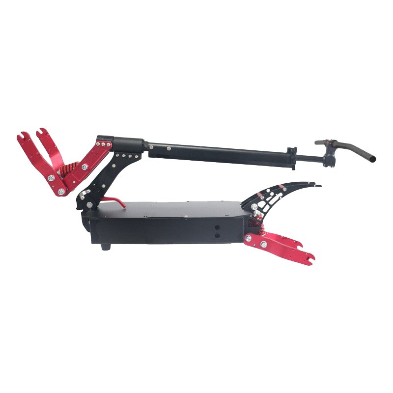 popular scooter frame 11 inch tyres with high quality C-shape shock absorption scooter accessories