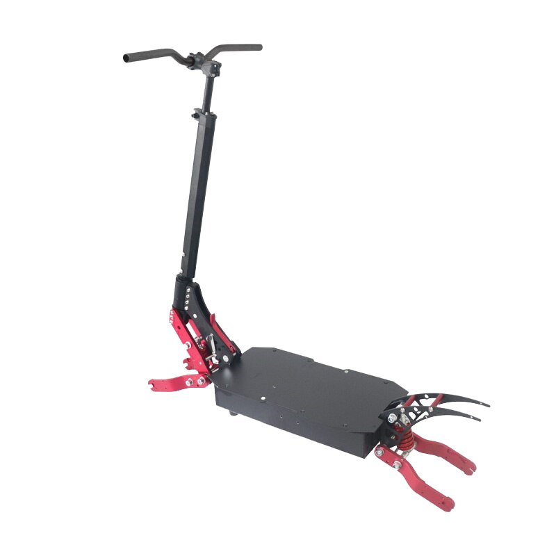 popular scooter frame 11 inch tyres with high quality C-shape shock absorption scooter accessories