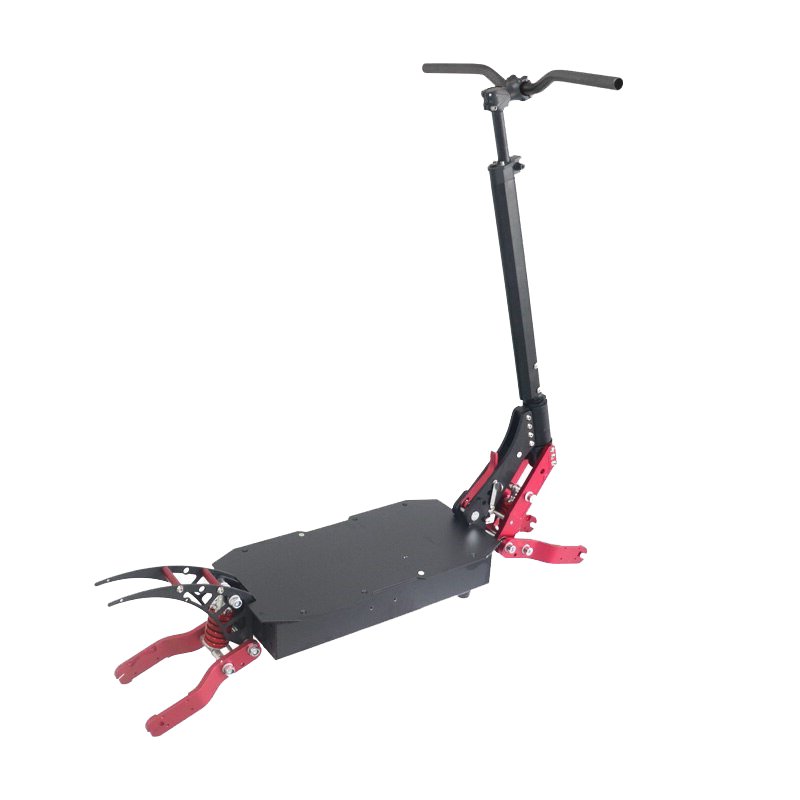 popular scooter frame 11 inch tyres with high quality C-shape shock absorption scooter accessories
