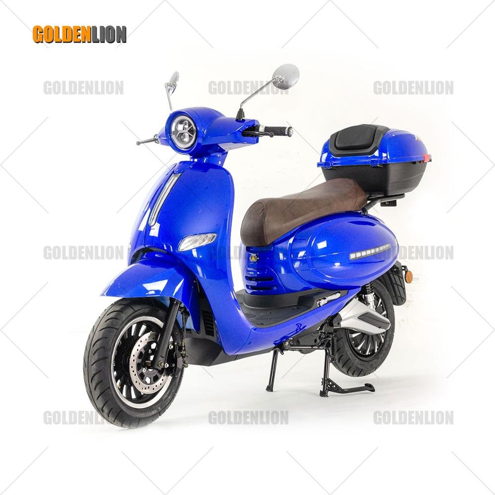 GOLDENLION JS2A-02 EEC certificate 4000W 72V Electric scooter with Lithium battery