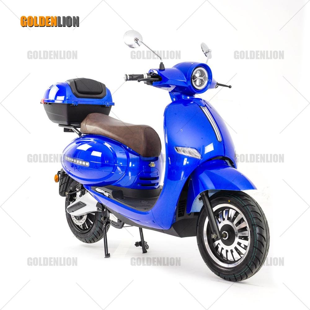 GOLDENLION JS2A-02 EEC certificate 4000W 72V Electric scooter with Lithium battery