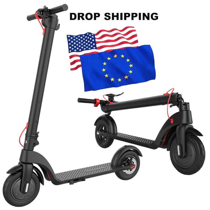 Shenzhen HX Best High-Speed 8.5 Inch Electric Scooter Adults 350 Watts Self-Balancing Fast Folding Waterproof IP54 Removable 2A