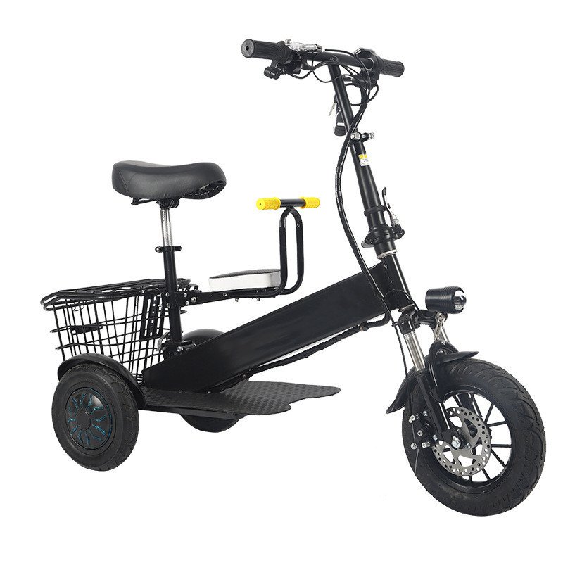 Factory OEM ODM Travel Transformer 3 Wheel Folding Electric Scooter Convenient Lightweight For Adults With Basket