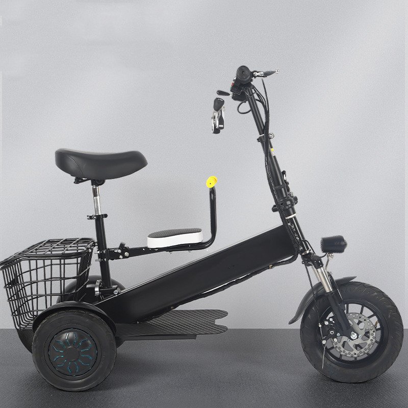 Factory OEM ODM Travel Transformer 3 Wheel Folding Electric Scooter Convenient Lightweight For Adults With Basket