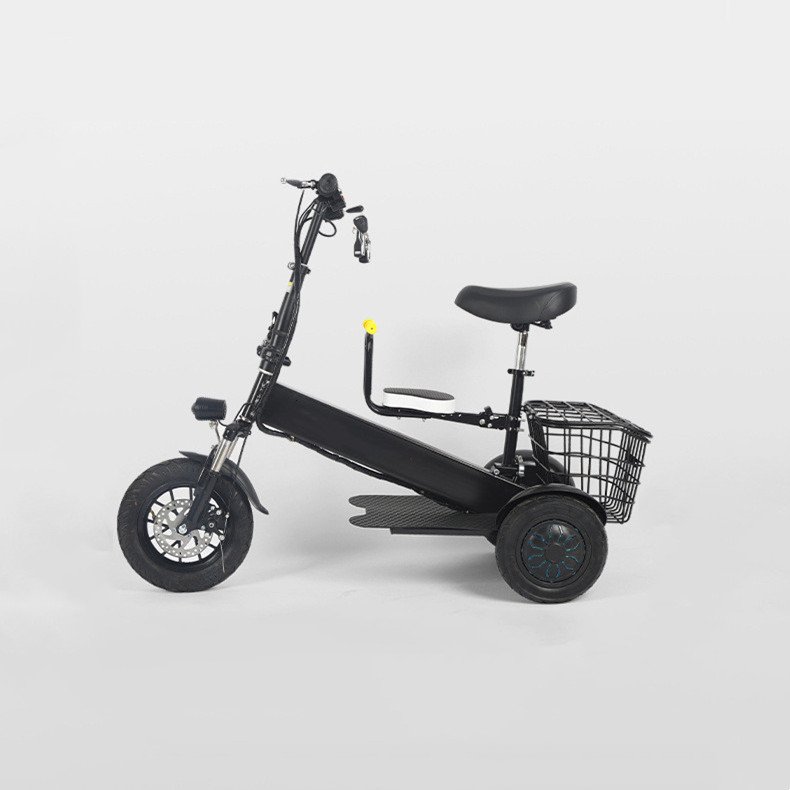 Factory OEM ODM Travel Transformer 3 Wheel Folding Electric Scooter Convenient Lightweight For Adults With Basket