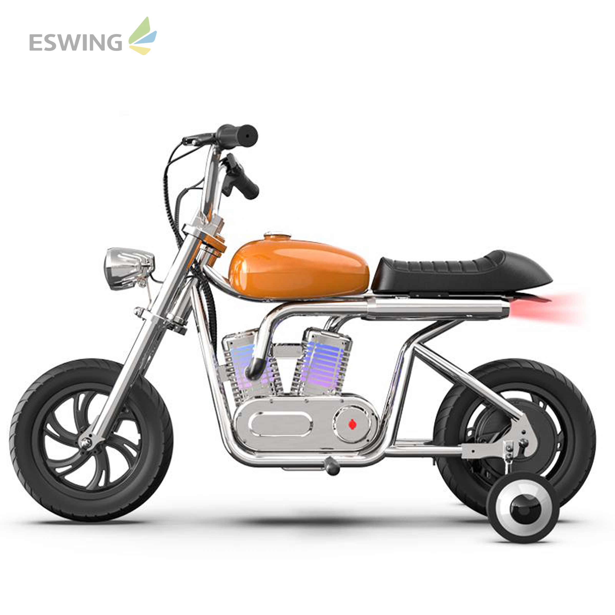 HYPER GOGO Pioneer 12 Plus Children Electric Motorcycle 200W 5.2Ah 2 Wheel Electric Scooters for Kids