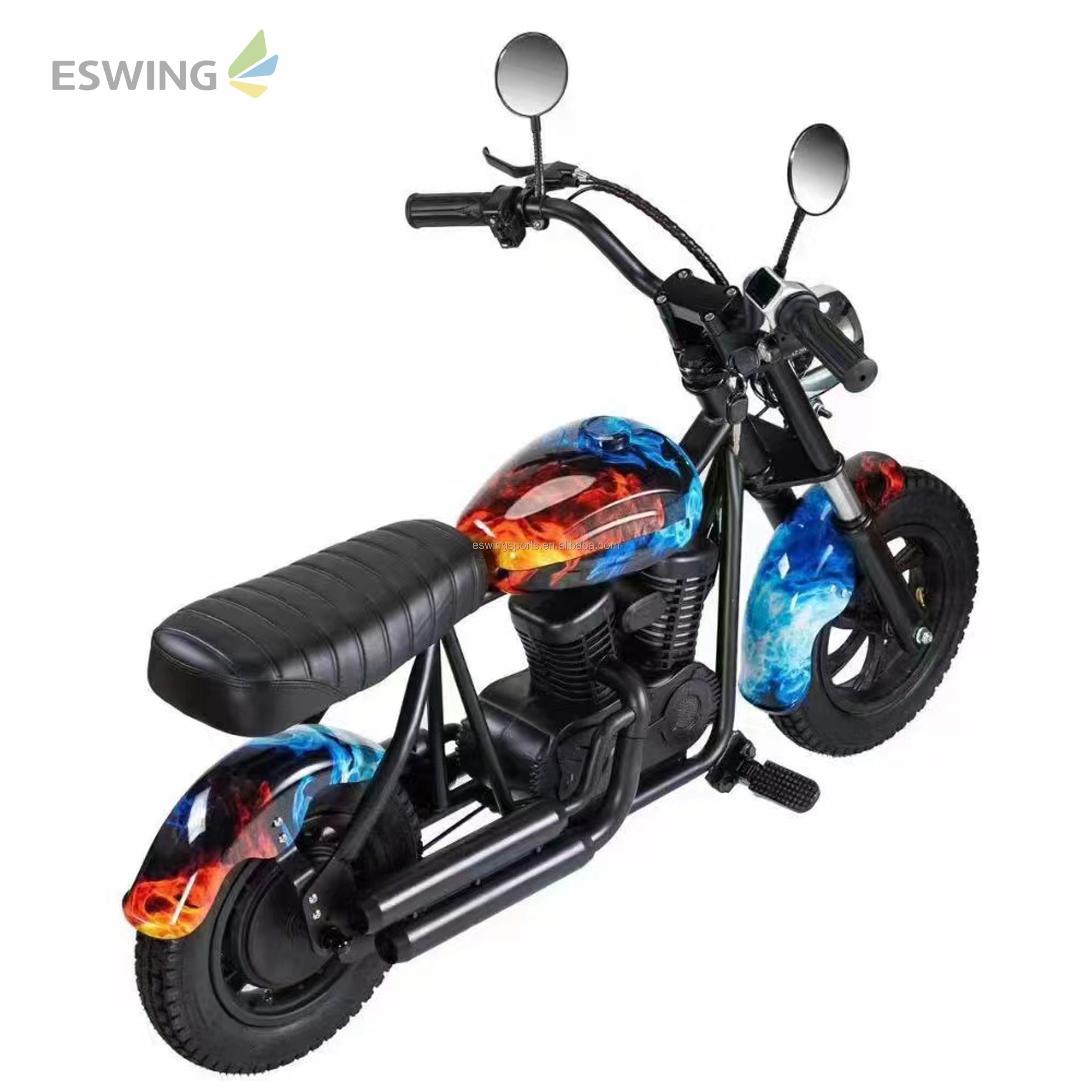 HYPER GOGO Pioneer 12 Plus Children Electric Motorcycle 200W 5.2Ah 2 Wheel Electric Scooters for Kids
