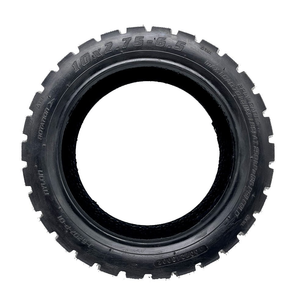 10x2.75-6.5 Tubeless Tire 10x2.70-6.5 Off-Road Tyre for 10 Inch Electric Scooter Front and Rear Wheel Parts