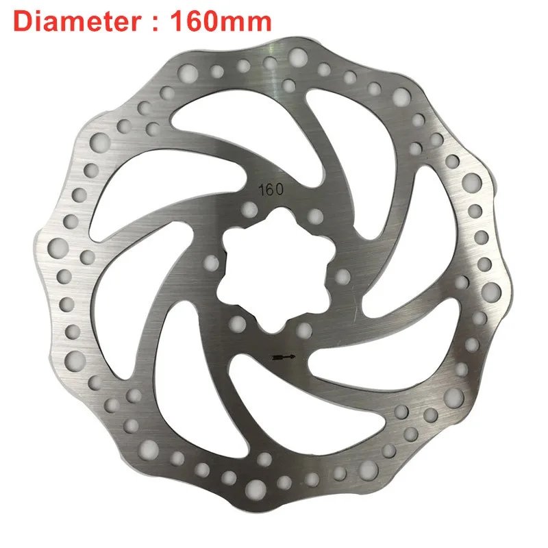 Cheap price brake disc for FLJ electric scooter 120mm 140mm 160mm kick scooter brake disc